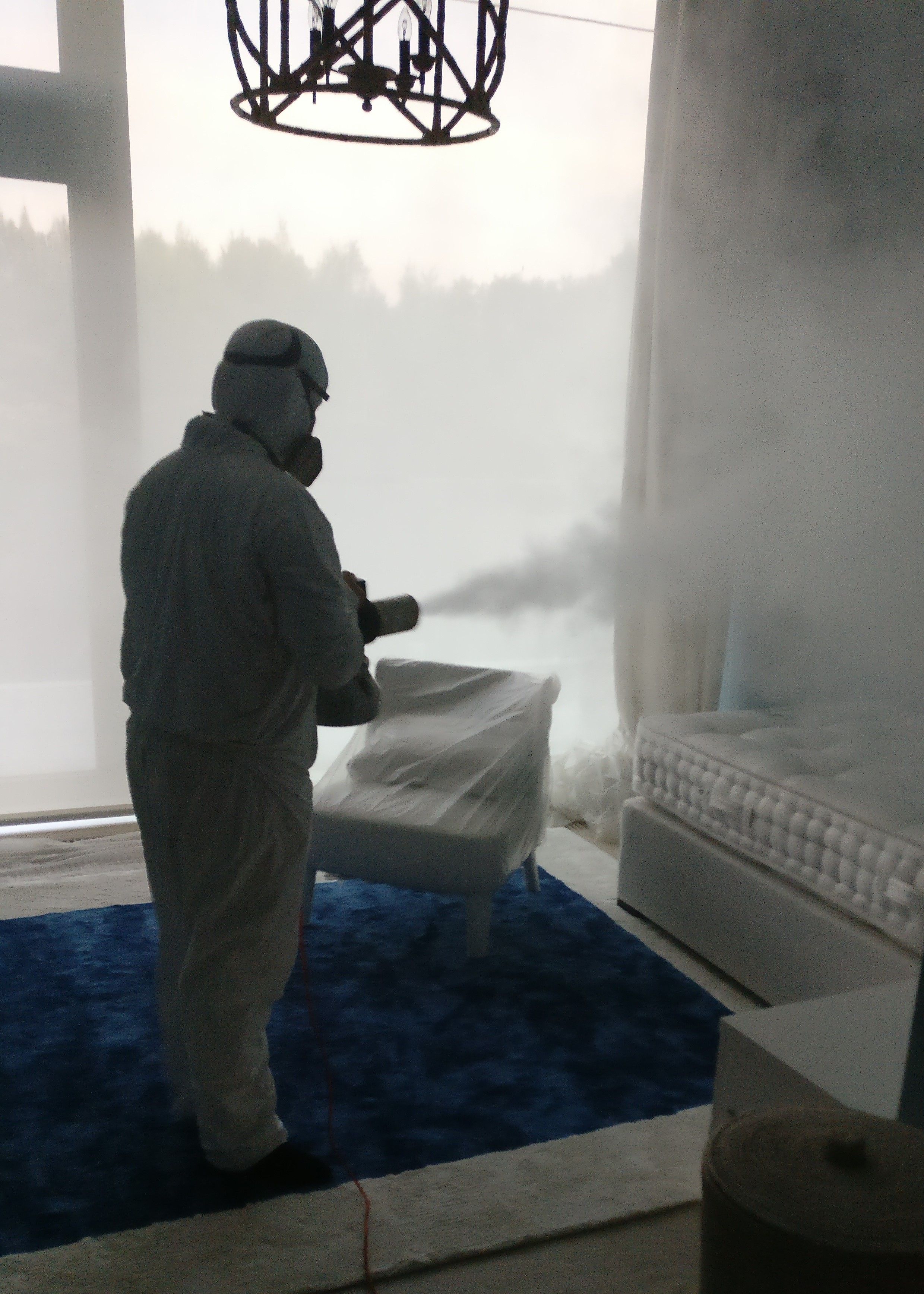Сухой туман от запахов. Обработка сухим туманом в Петрозаводске.