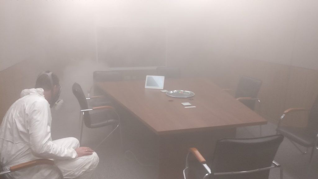 Сухой туман от запахов. Обработка сухим туманов в Петрозаводске. Цены